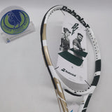 Babolat Pure Drive Wimbledon SKU#191588 White/ Green/ Gold  285g/ 10.01 oz Grip size #2 Tennis Racket