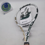 Babolat Pure Drive Wimbledon SKU#191588 White/ Green/ Gold  285g/ 10.01 oz Grip size #2 Tennis Racket
