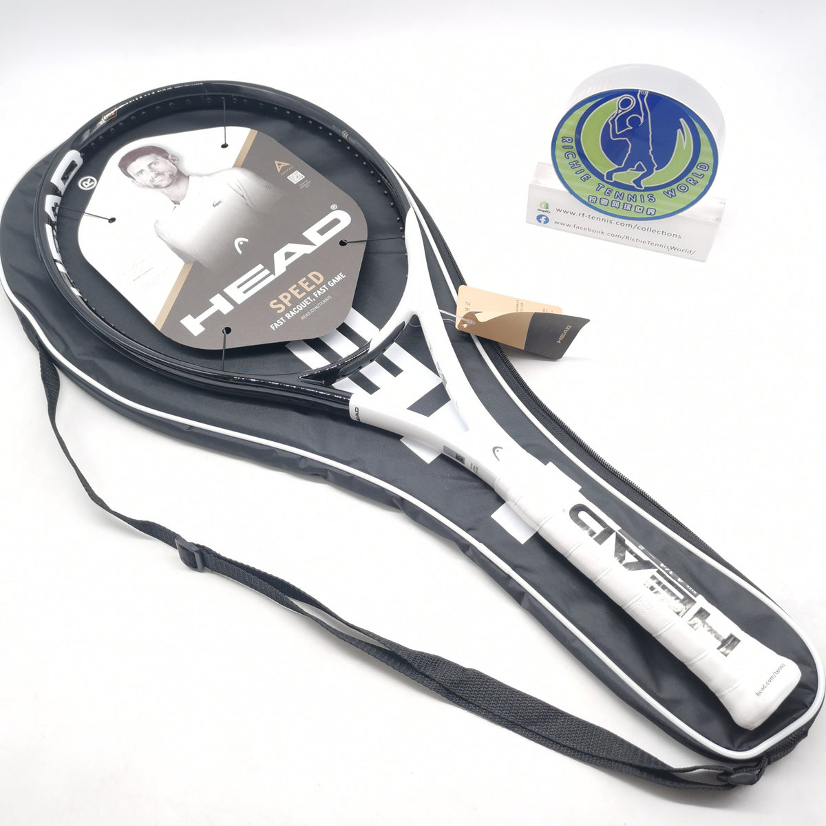 HEAD SPEED TEAM Black White Art#233632 285g/ 10.1 oz Grip#2 645