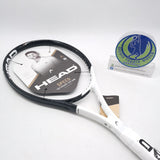 HEAD SPEED TEAM Black White Art#233632 285g/ 10.1 oz Grip#2 645/100sq. in 16X19 Tennis Racket