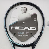 HEAD GRAVITY MP 2023 Grey Black Art#235323 295g/ 10.4 oz Grip#2 645/ 100sq. in 16X20 Tennis Racket