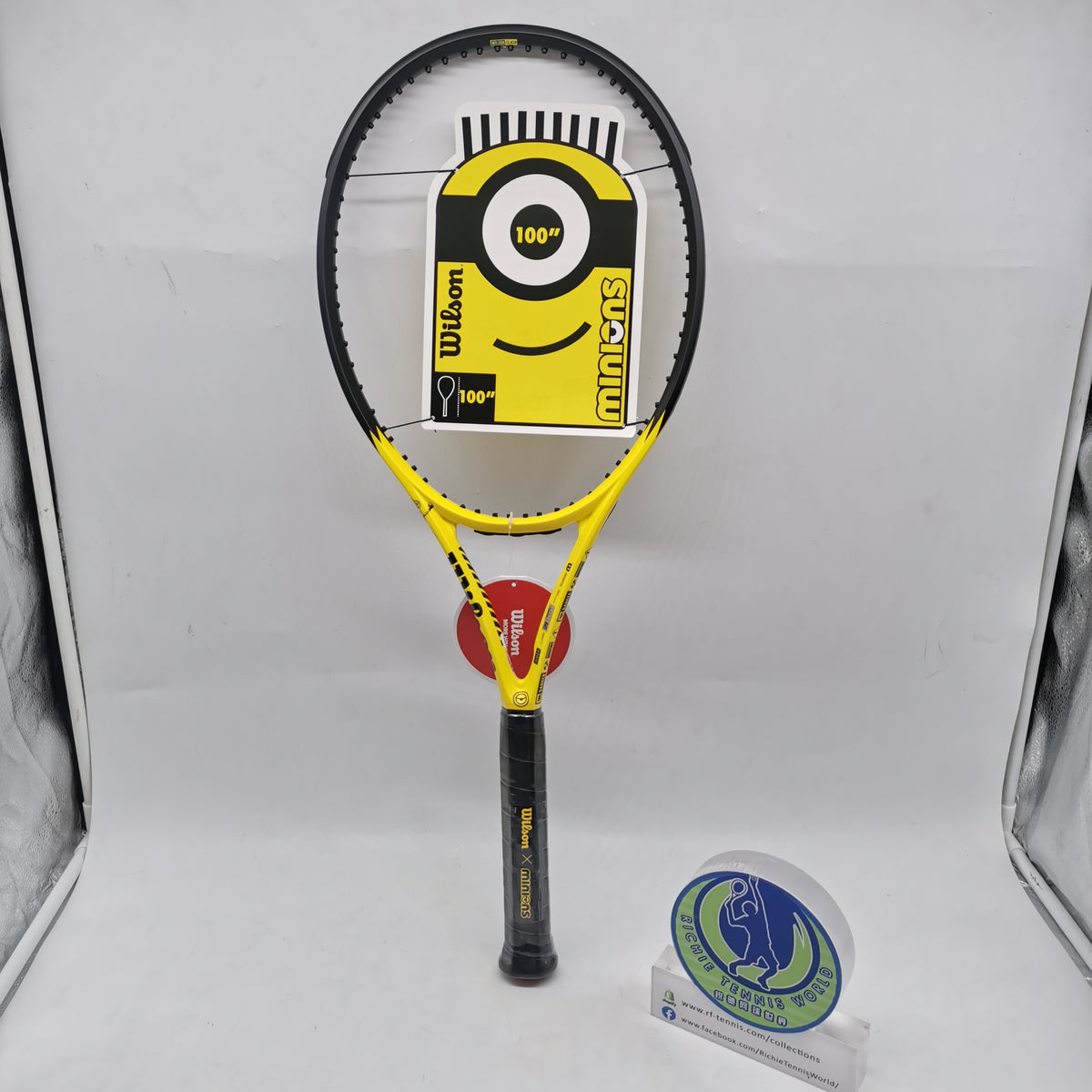 Wilson Minions Clash 100 V2.0 Black/ Yellow WR1247711U2 295g
