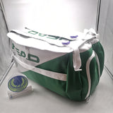 HEAD Pro Player Tennis Duffel Bag Wimbledon Limited edition Large White/ Green Art# 283440 - WHGE Tennis Racket Duffle Bag