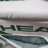 HEAD Pro Player Tennis Duffel Bag Wimbledon Limited edition Large White/ Green Art# 283440 - WHGE Tennis Racket Duffle Bag