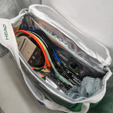 HEAD Pro Player Tennis Duffel Bag Wimbledon Limited edition Large White/ Green Art# 283440 - WHGE Tennis Racket Duffle Bag