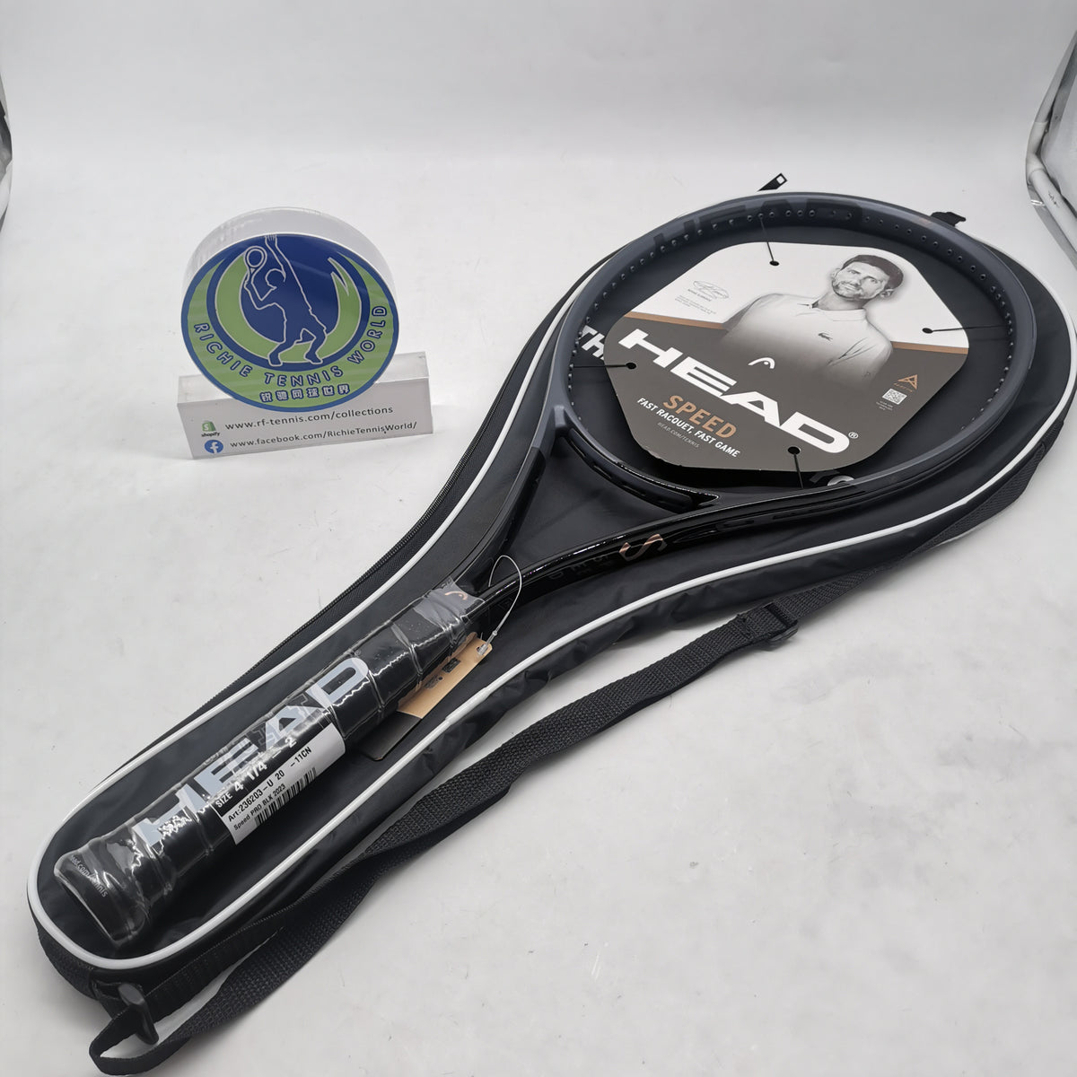 HEAD Speed Pro 300 Novak Djokovic Grey/ Black 2023 Art# 236203 