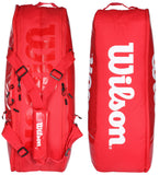 Wilson Super Tour 2 Comp Small 2019 6pck Tennis Bag Red