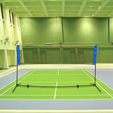 TELOON Instant Setup Portable 10FTX 5FT Badminton Net Set Kids' Volleyball Soccer Tennis Pickleball Net Set W/Steel Frame Stand Freestanding& Carrying Bag Indoor Outdoor Court Bench Driveway Gym Product ID: