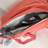 Wilson Super Tour 2 Compartment Large Tennis Bag RH x 9 Pack Red WRZ840809