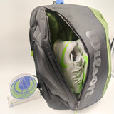 Wilson Blade V8 Super Tour Tennis / Badminton Backpack Bag WR8016901001