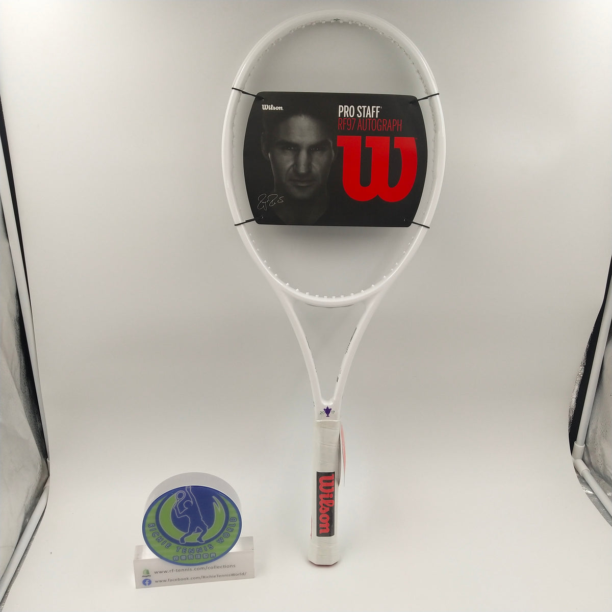 Wilson PROSTAFF RF97 340g GRIP #2 4 1/4 White Customized Edition