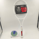 Wilson PROSTAFF 97L COUNTERVAIL 290G GRIP #2 4 1/4 White Customized Edition
