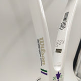 Wilson PROSTAFF 97L COUNTERVAIL 290G GRIP #2 4 1/4 White Customized Edition