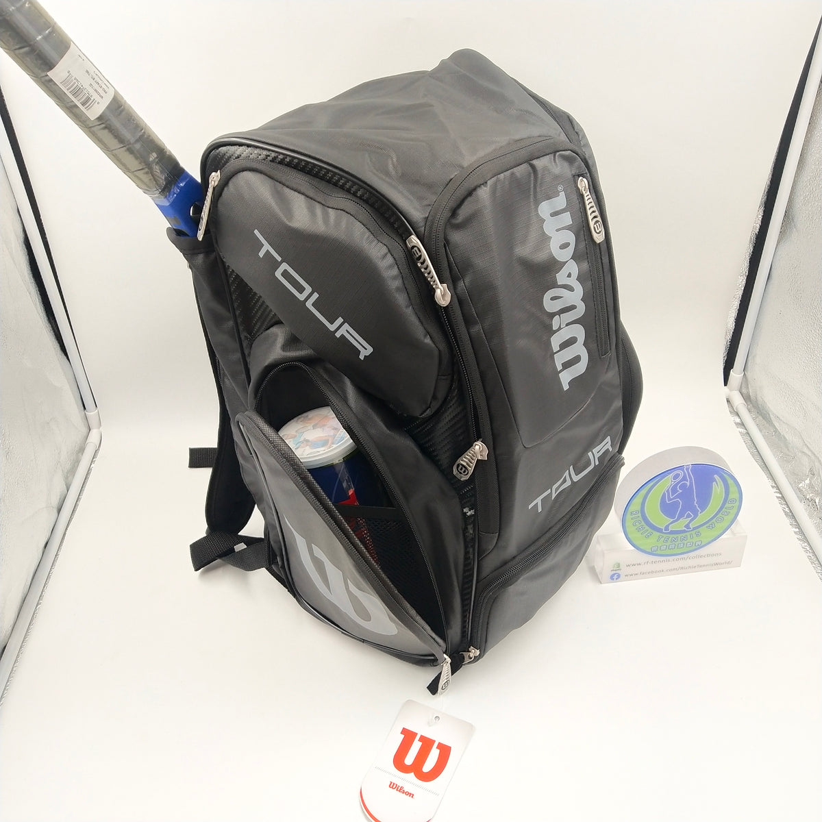 Wilson TOUR V BACKPACK LARGE BLACK WRZ845696 – Richie Tennis World