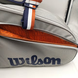 WILSON TEAM ROLAND GARROS 6pck Tennis Bag NAVY/GREY WR8019101001