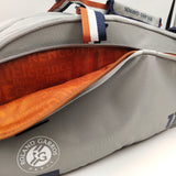 WILSON TEAM ROLAND GARROS 6pck Tennis Bag NAVY/GREY WR8019101001