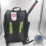 Wilson TOUR V BACKPACK LARGE BLACK/LIME WRZ845596