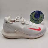 NIKE COURT AIR ZOOM ZERO HC US9 WHITE/BRIGHT CRIMSON-PHANTOM AA8018100