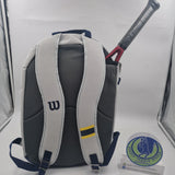 Wilson US Open Tour Backpack Grey/Blue/Yellow WR8013202001