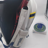 Wilson US Open Tour Backpack Grey/Blue/Yellow WR8013202001