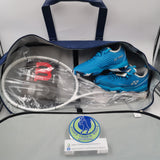 Yonex 75th Anniversary Round Tour Tennis/Badminton Bag 3~8 racket holder NAVY