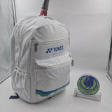 Yonex 75th Anniversary Tennis/Badminton Backpack Bag White(BA12APEX)