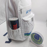 Yonex 75th Anniversary Tennis/Badminton Backpack Bag White(BA12APEX)