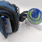 TUMI Alpha Large Kelly Sling Bag Blue/ Black