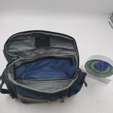 TUMI Alpha Large Kelly Sling Bag Blue/ Black