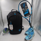 Wilson Ultra Backpack Black/Blue/Silver WR8009301001