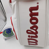 Wilson 100 Year Anniversary Tour Molded Large Tennis Backpack White/Red/ Gold WRZ842496