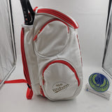 Wilson 100 Year Anniversary Tour Molded Large Tennis Backpack White/Red/ Gold WRZ842496