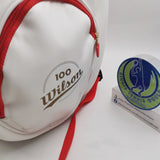 Wilson 100 Year Anniversary Tour Molded Large Tennis Backpack White/Red/ Gold WRZ842496