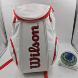 Wilson 100 Year Anniversary Tour Molded Large Tennis Backpack White/Red/ Gold WRZ842496
