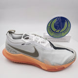Mens Nike React Vapor NXT HC CV0724103 White/ Orange Tennis Shoes