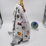 Great Speed Racket Holder White/ Tennis Ball/ Star Design