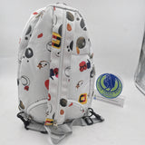 Great Speed Racket Holder White/ Tennis Ball/ Star Design