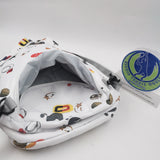 Great Speed Racket Holder White/ Tennis Ball/ Star Design
