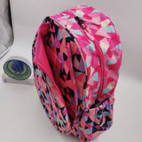 Great Speed Backpack Racket Holder Pink Triangle colors Design Tennis/Badminton Backpack