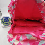 Great Speed Backpack Racket Holder Pink Triangle colors Design Tennis/Badminton Backpack