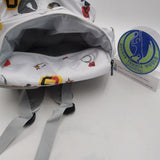 Great Speed Backpack Racket Holder White/ Tennis ball/ Star/ Heart Design Tennis Backpack