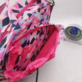 Great Speed Tote Racket Holder for Tennis & Badminton Pink/ Triangle Colors Design
