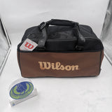 Wilson Super Tour Pro Staff V14.0 2023 Tennis Duffle Bag Brown WR8025801001