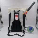 Wilson 2023 LifeStyle Foldover Tennis backpack GreyBlue WR8023201001