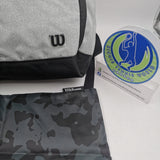 Wilson 2023 LifeStyle Foldover Tennis backpack GreyBlue WR8023201001