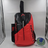 HEAD Tour Team Backpack Red Black #283512-BKRD