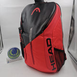HEAD Tour Team Backpack Red Black #283512-BKRD