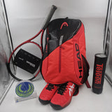 HEAD Tour Team Backpack Red Black #283512-BKRD