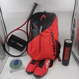HEAD Tour Team Backpack Red Black #283512-BKRD