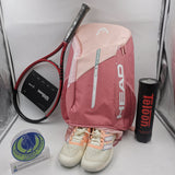 Head Tour Team Backpack In Rose/ White #283512-RSWH